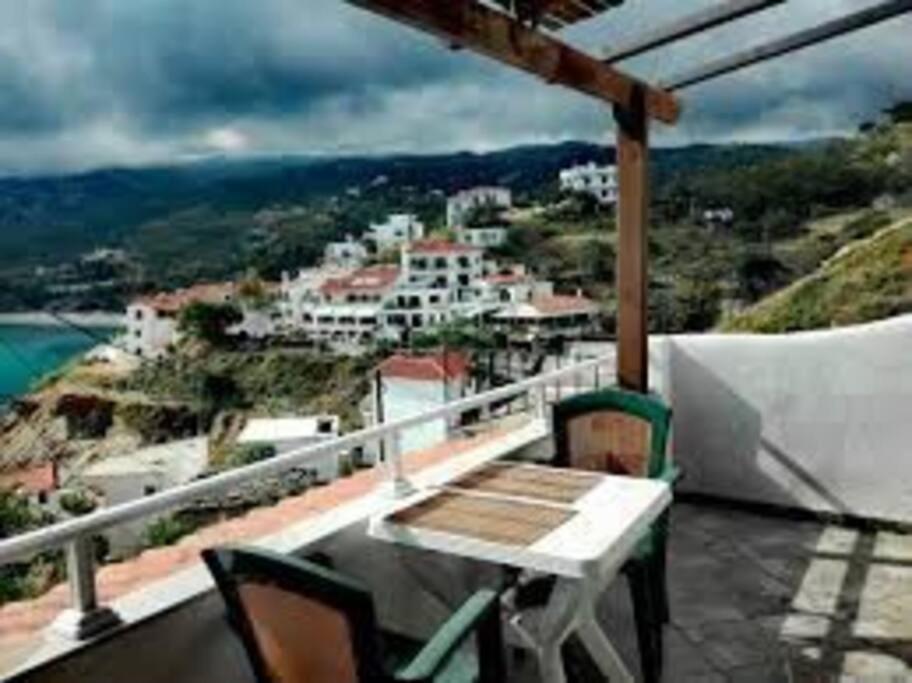 Δίχωρο Στούντιο Στον Κέντρο Του Αρμενιστή Lägenhet Armenistis  Exteriör bild